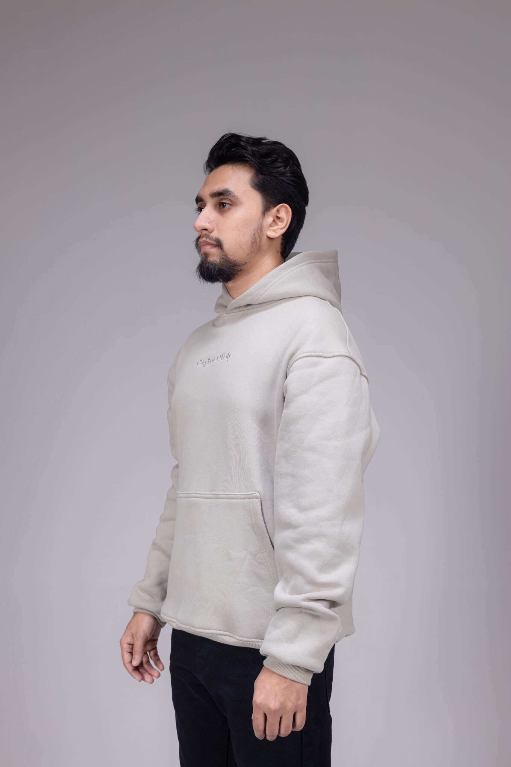 STATE ZERO — Hoodie (Ivory White) - Image 4